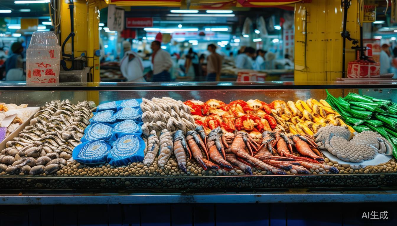 南海伏季休渔期结束 广州大批生猛海鲜上市价格降